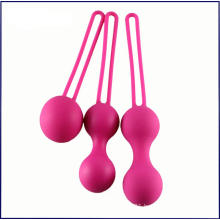 Custom Ben Wa Balls by 100% Food Grade Silicone Rubber